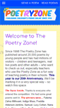Mobile Screenshot of poetryzone.co.uk